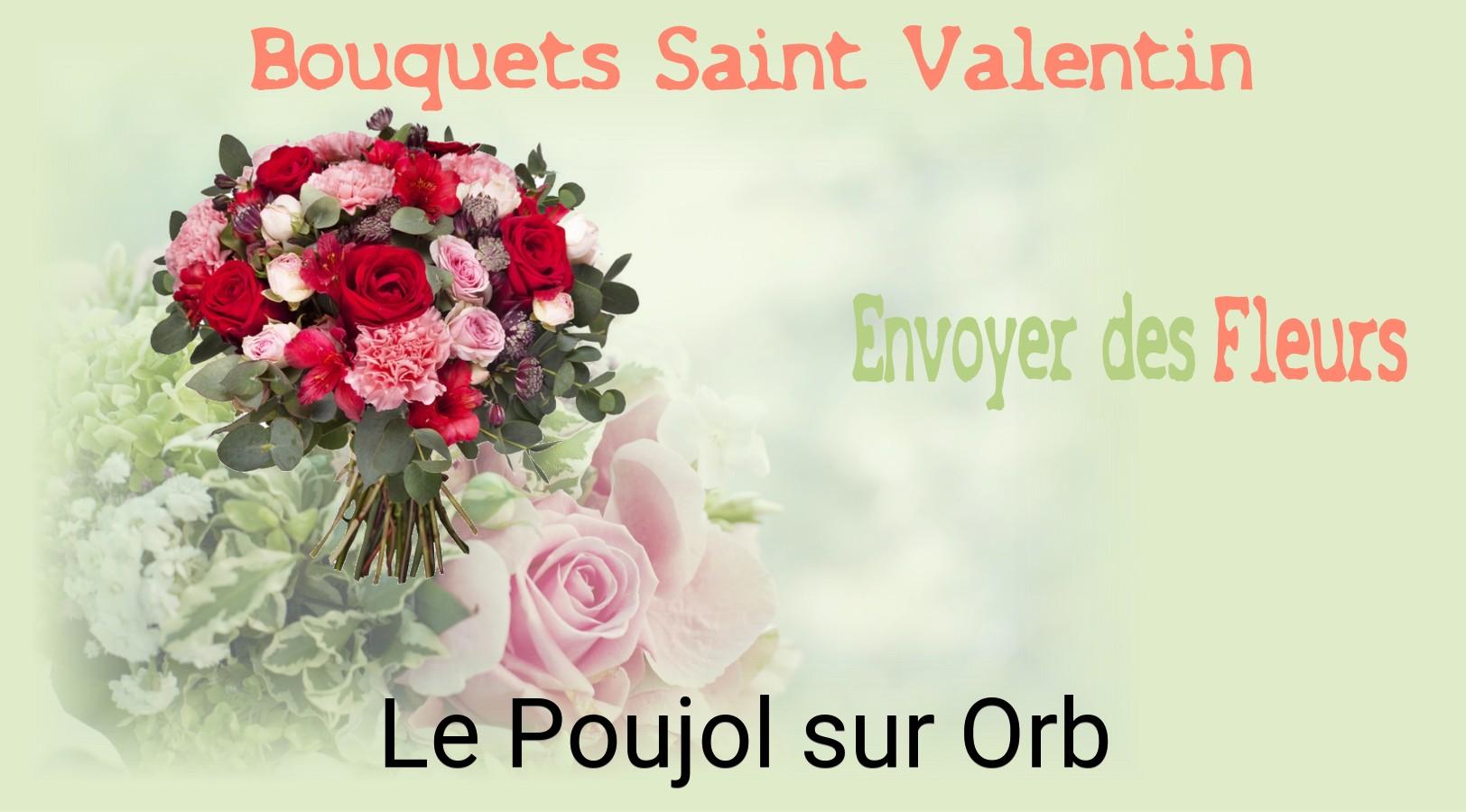 Roses de Saint-Valentin livrées à Le Poujol-sur-Orb